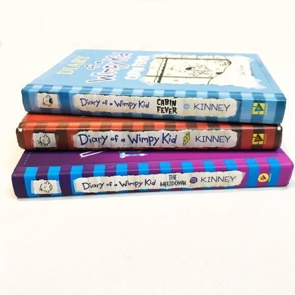 3 Diary Of A Wimpy Kid Books - Picture 2 of 3